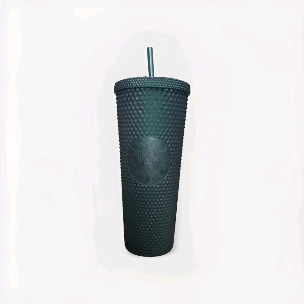2022 Starbucks Tumbler 24oz Matte Military Dark Green Studded – Venti